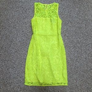 Jcrew Neon Yellow Dress 4
